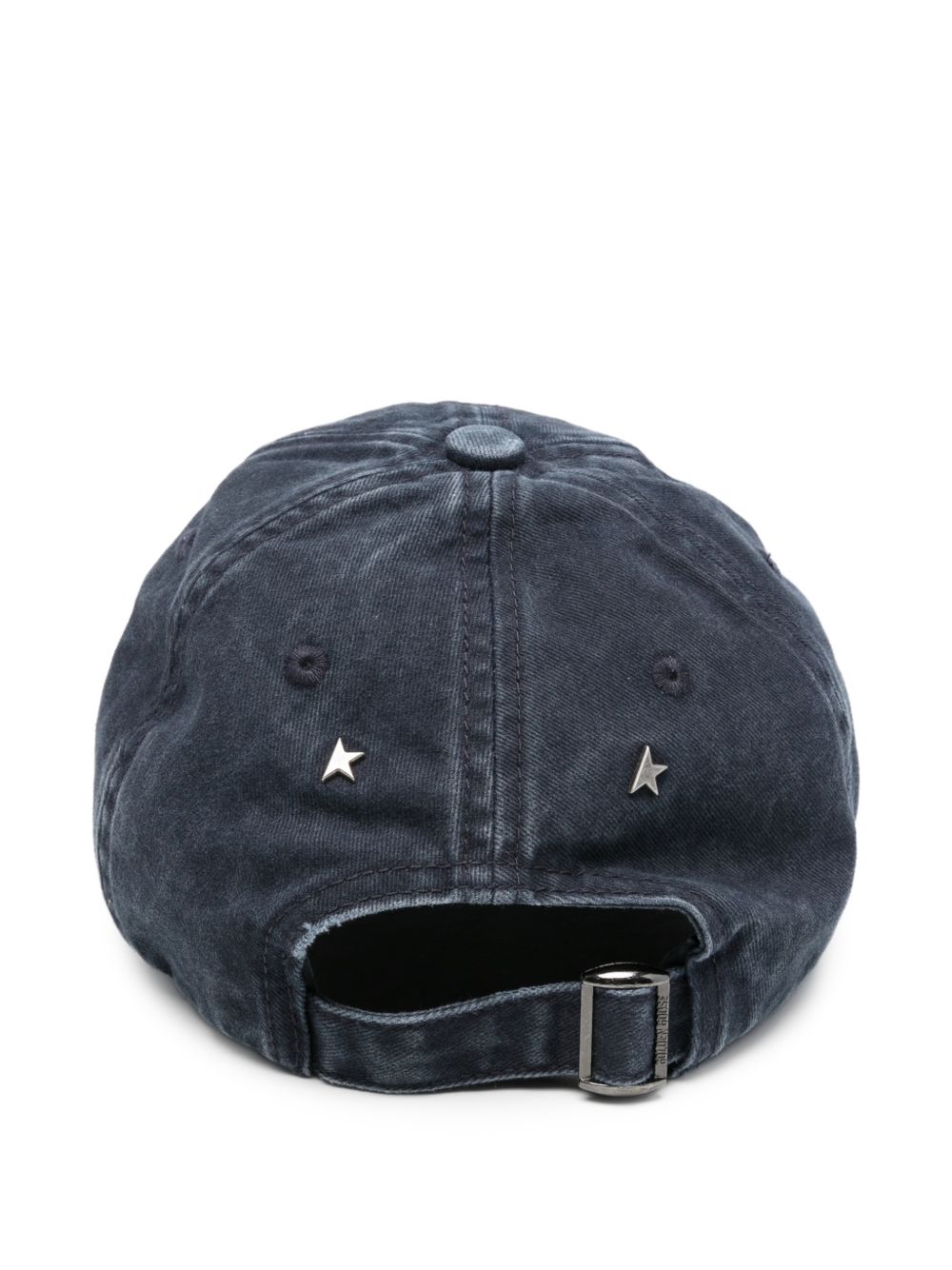GOLDEN GOOSE Cappello Baseball blu in cotone