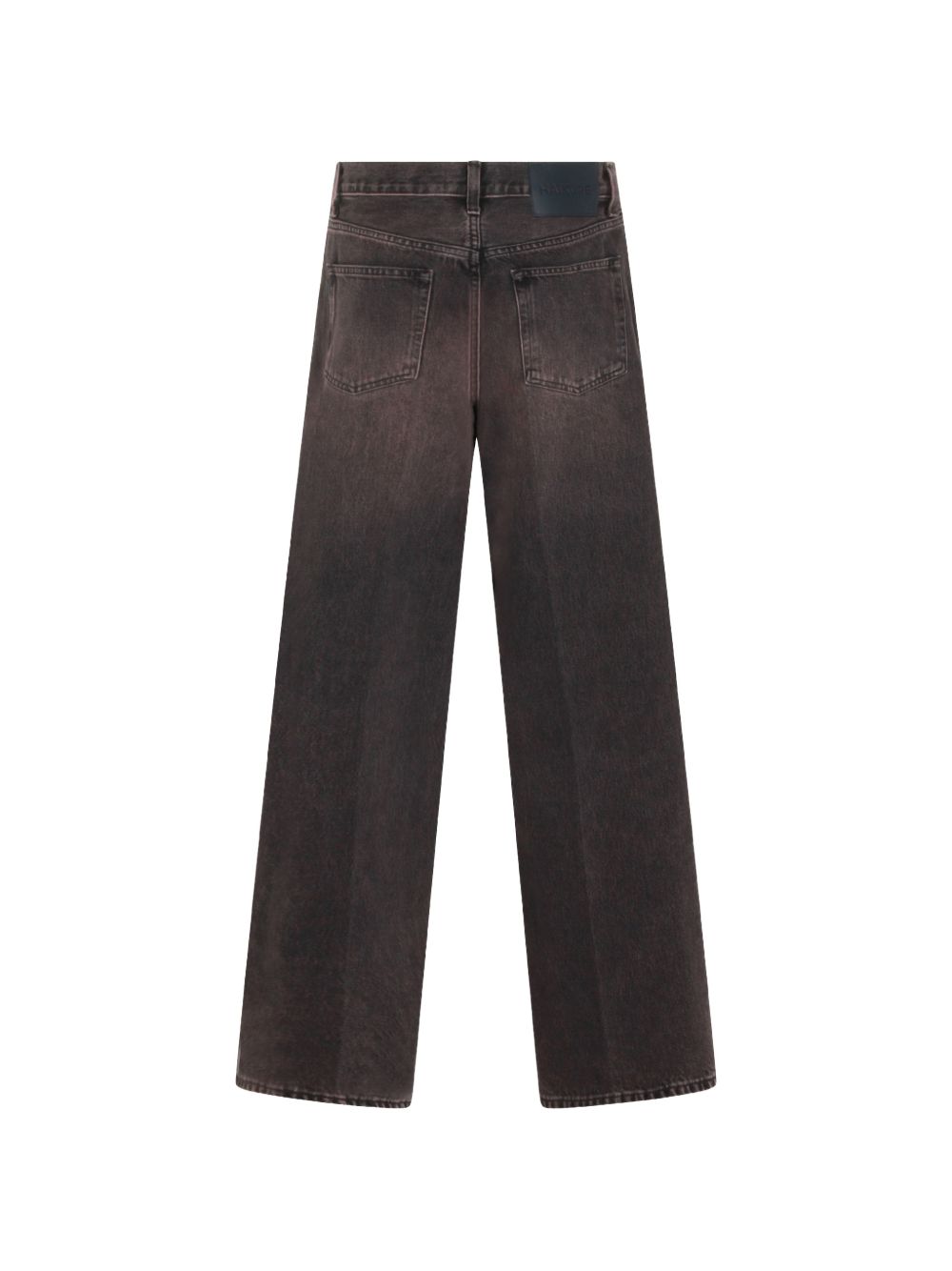 HAIKURE Jeans Bethany wide-leg in denim grigio scuro
