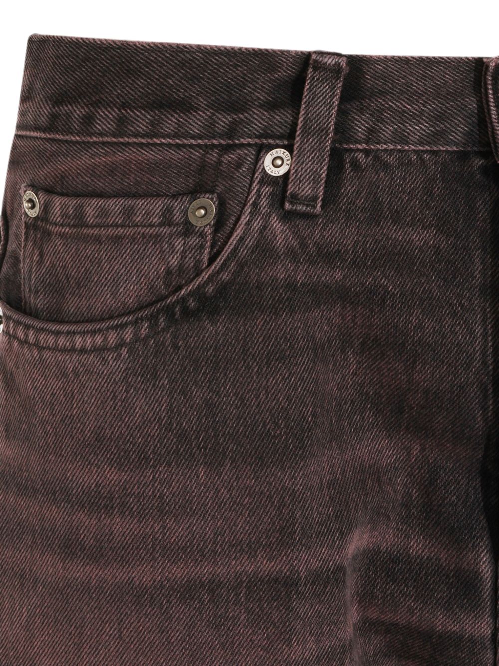 HAIKURE Jeans Bethany wide-leg in denim grigio scuro