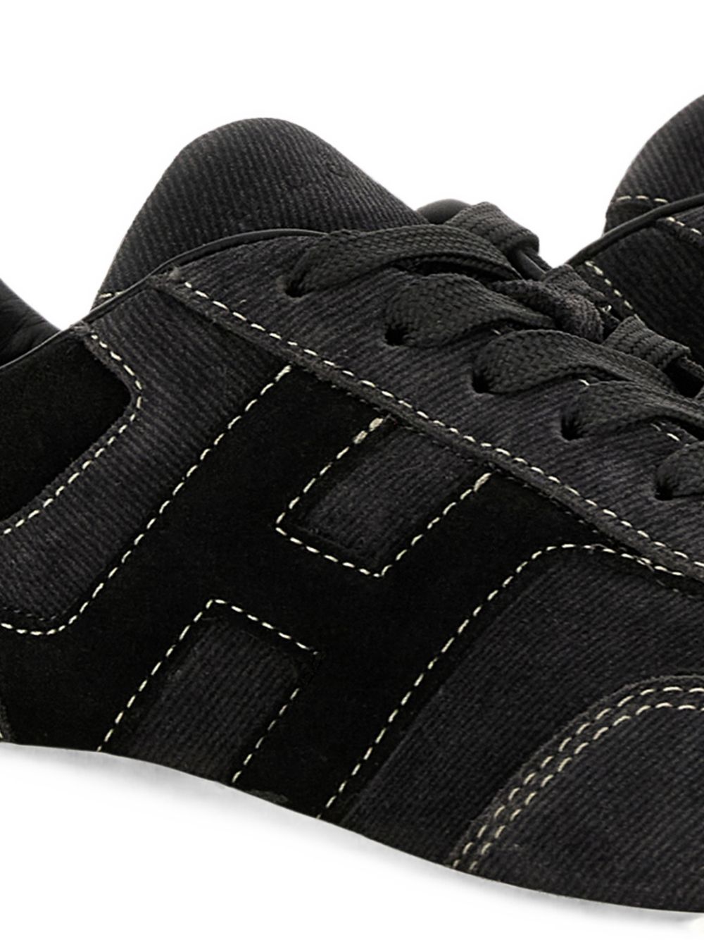 HOGAN Sneakers blu multilayer in suede