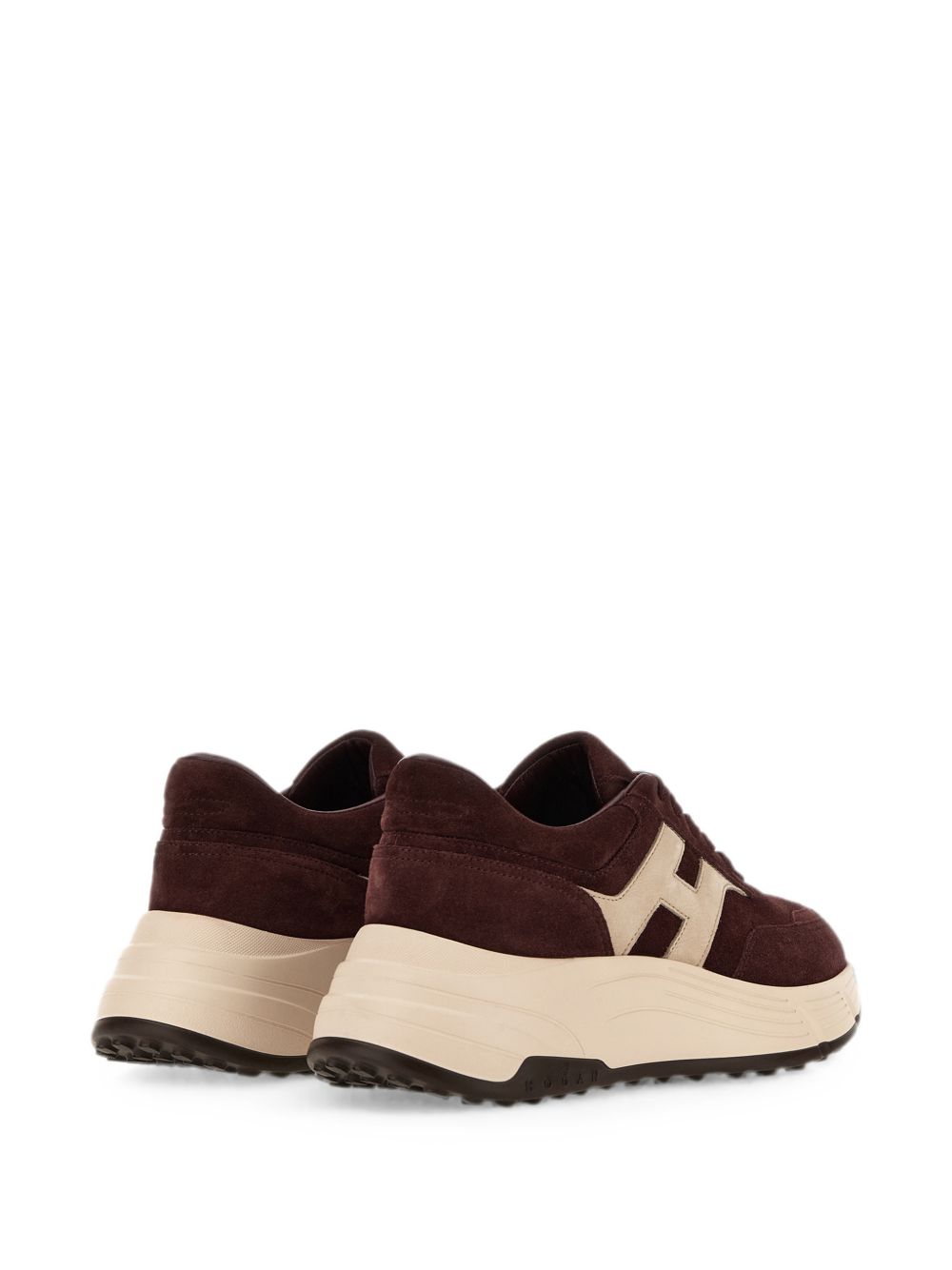 HOGAN Sneakers bordeaux in suede
