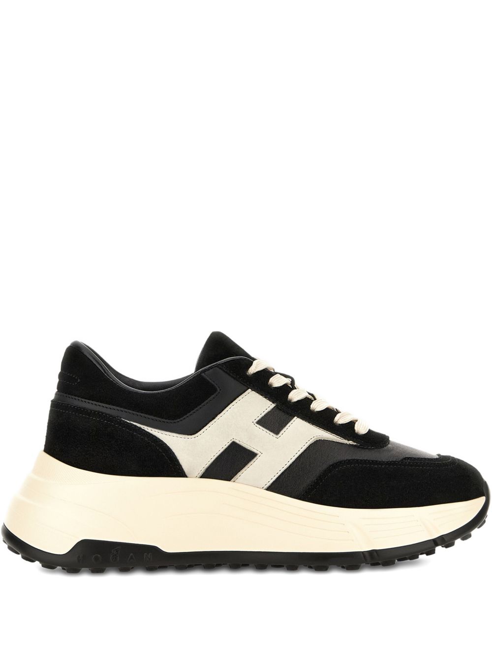 HOGAN Sneakers nere in suede