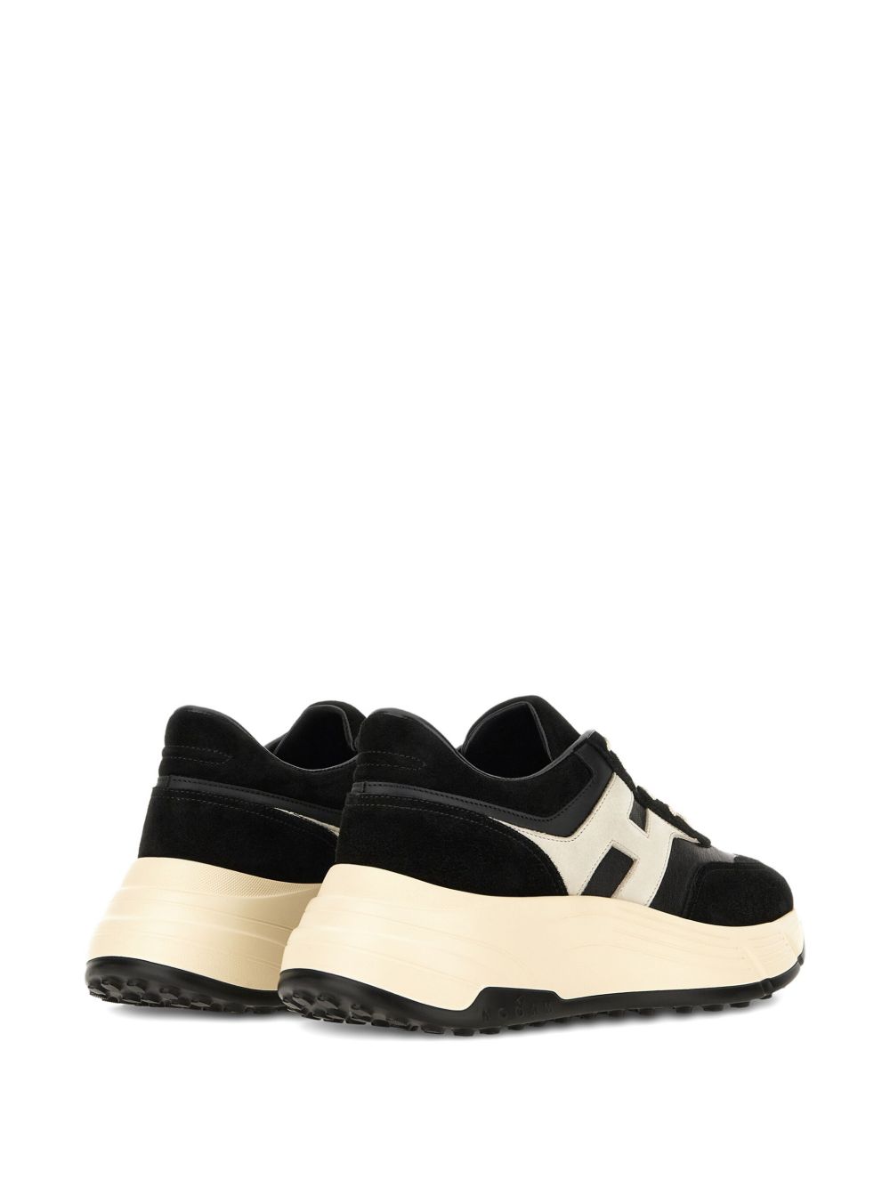 HOGAN Sneakers nere in suede
