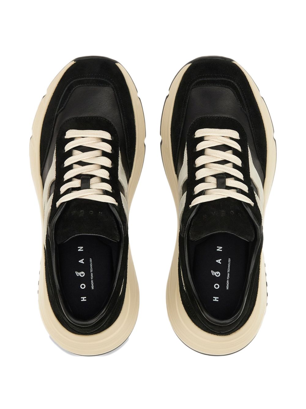 HOGAN Sneakers nere in suede