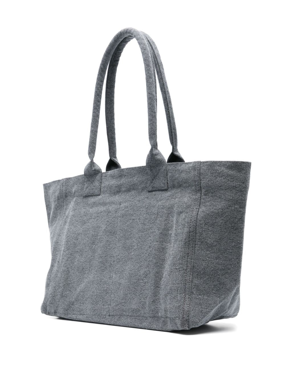 ISABEL MARANT Tote bag Yenky Zipped grigia in cotone