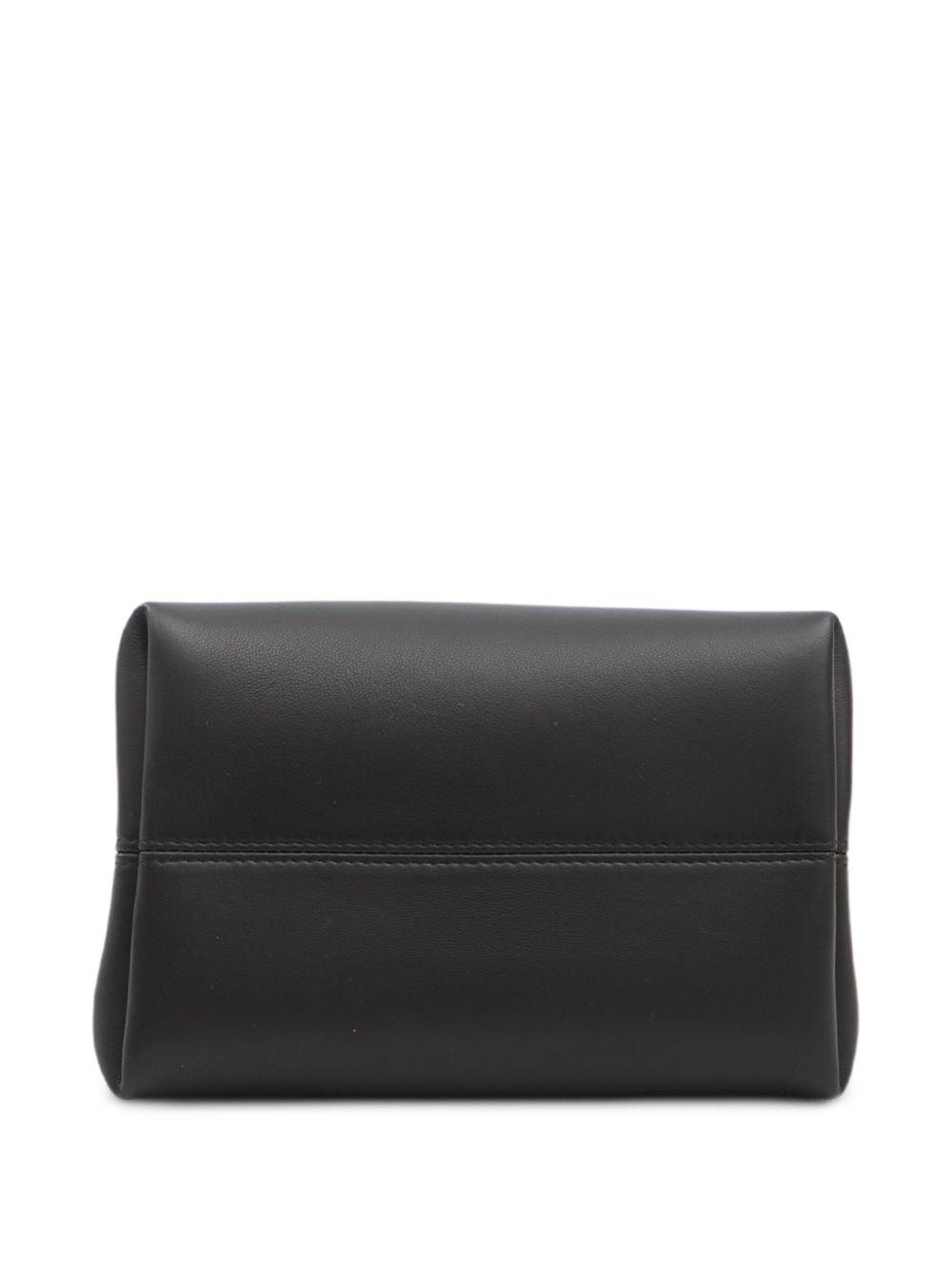 JACQUEMUS Clutch bag Le Berlingot nera in pelle