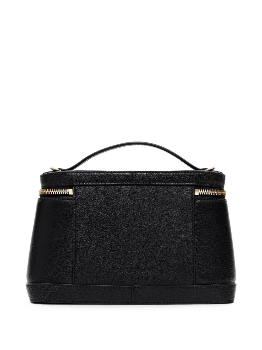 JACQUEMUS Borsa a tracolla Le Petit Vanity in pelle nera