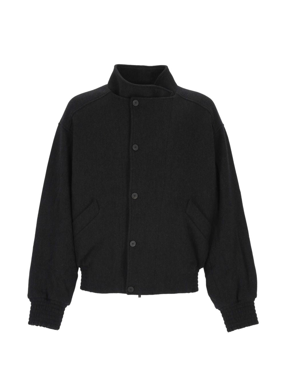 JACQUEMUS Giacca Carrera grigio scuro in misto lana