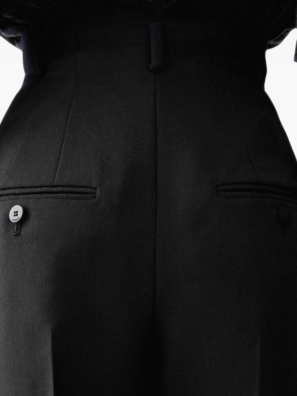 JACQUEMUS Bermuda sartoriali Miami in misto lino