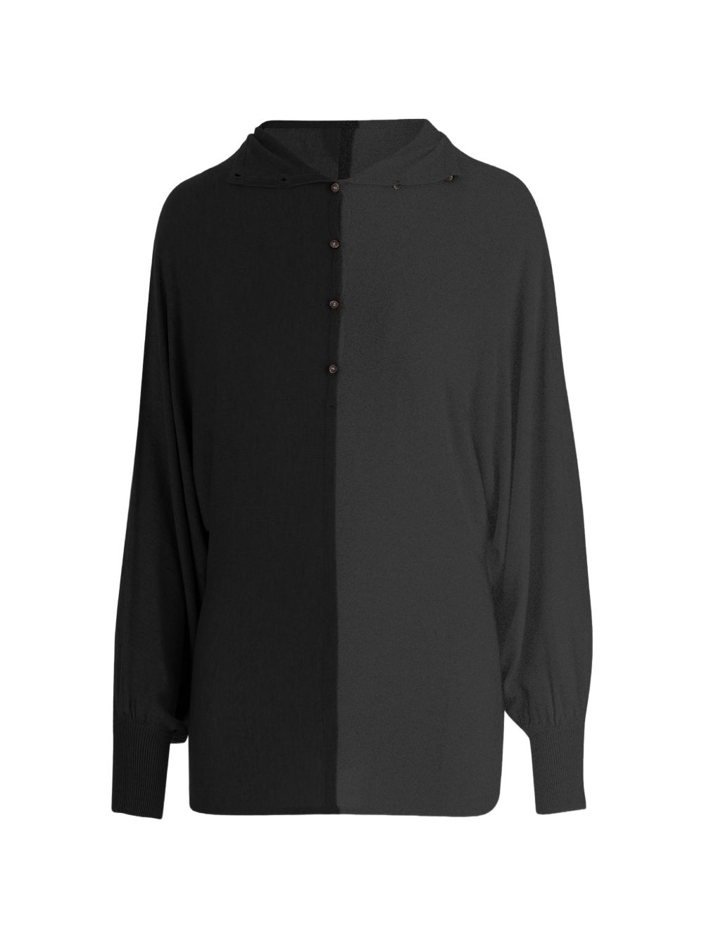 JACQUEMUS Polo in maglia bicolore beige