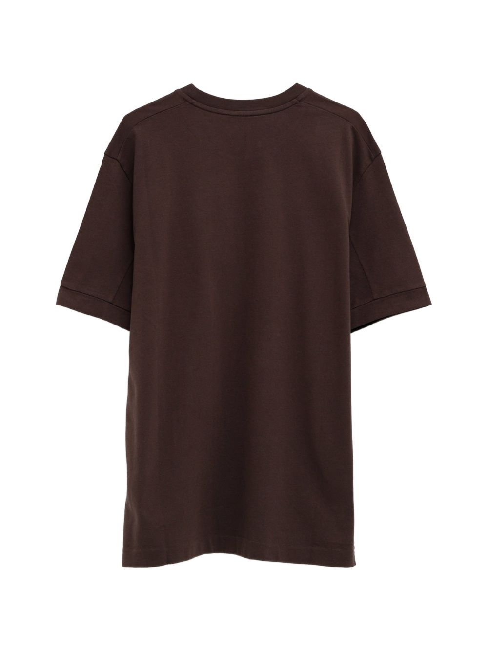 JACQUEMUS T-shirt Le Montaigne in cotone marrone