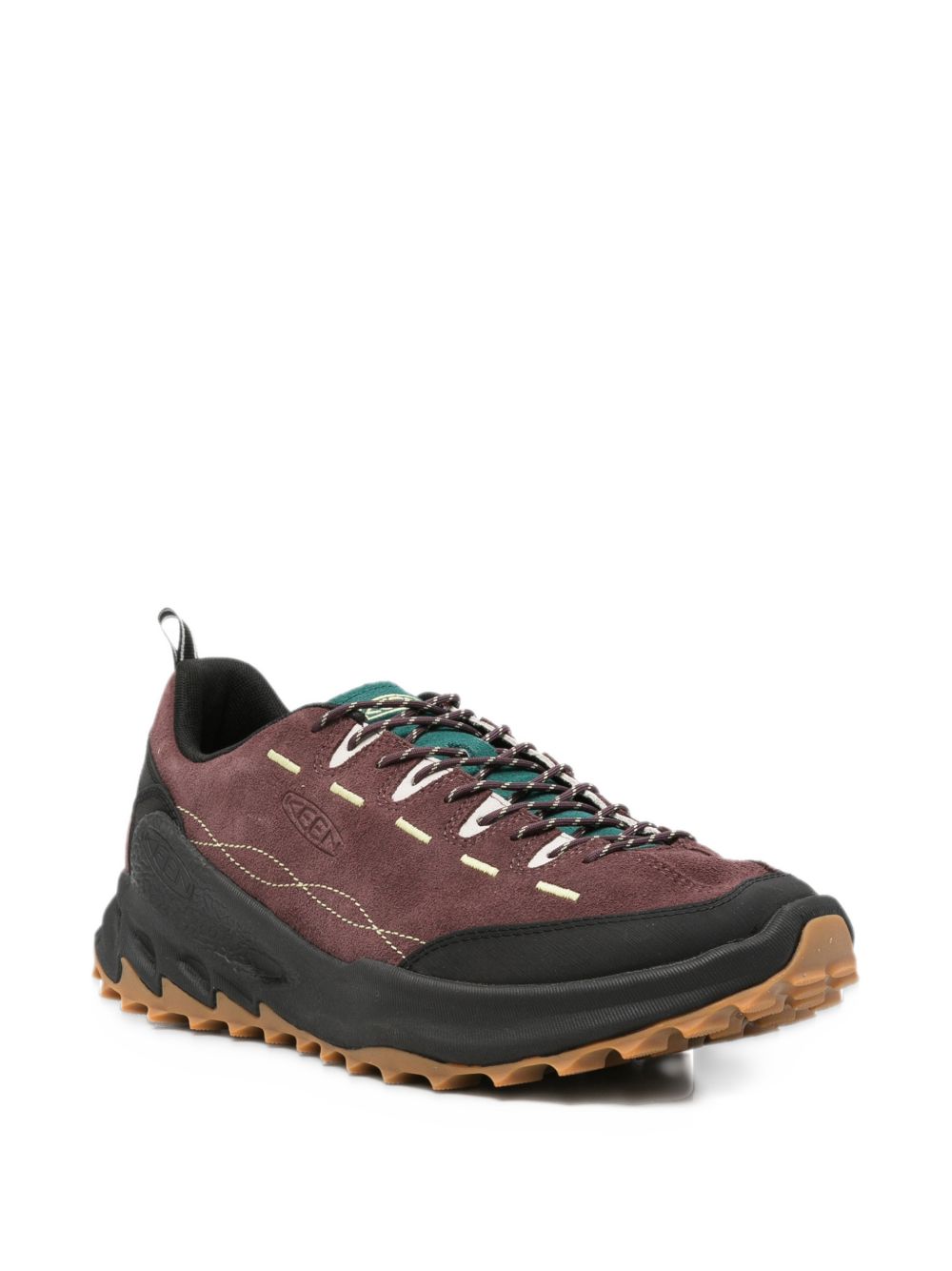 KEEN Sneakers Jasper Huckleberry in pelle scamosciata bordeaux