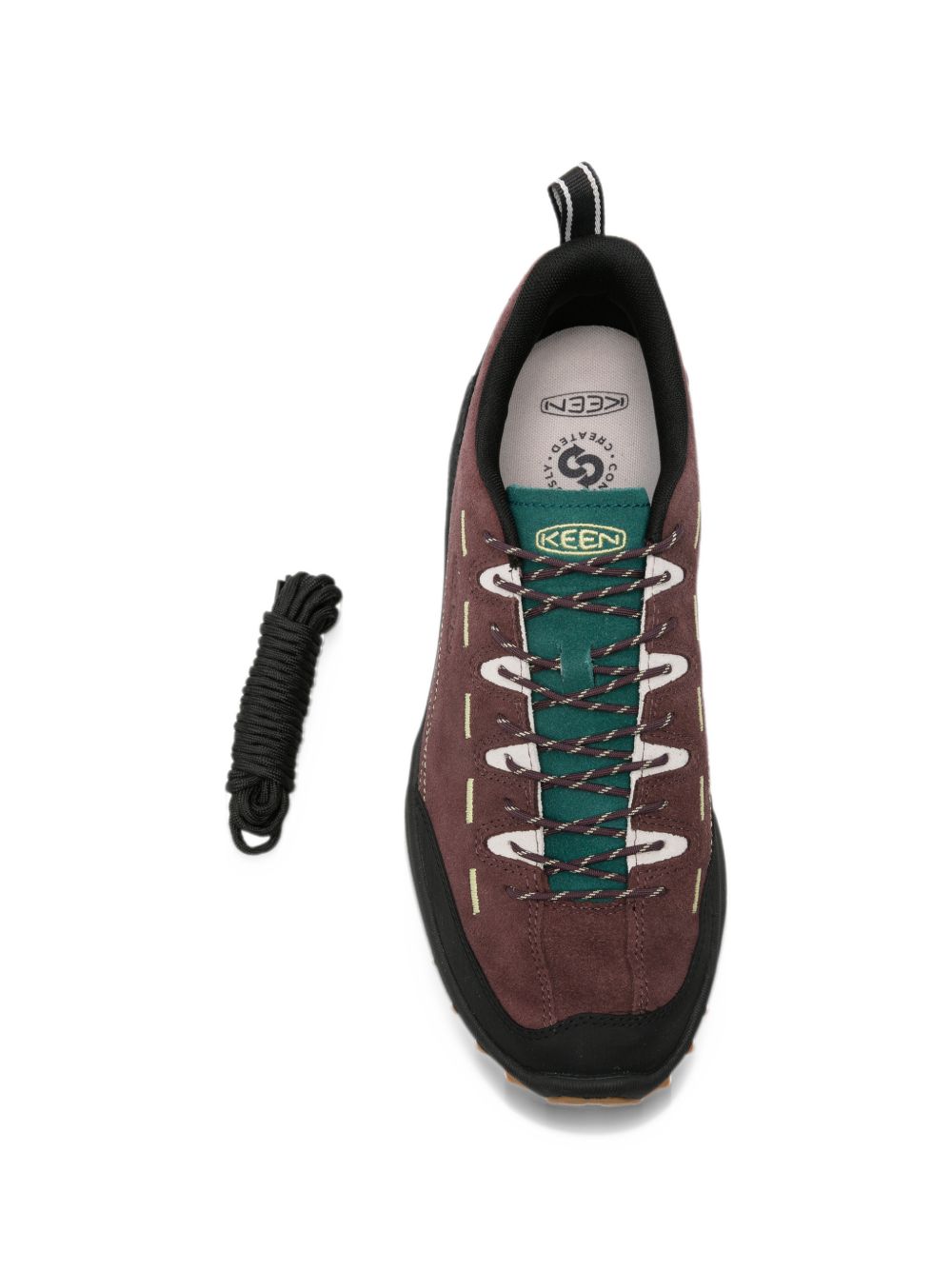 KEEN Sneakers Jasper Huckleberry in pelle scamosciata bordeaux
