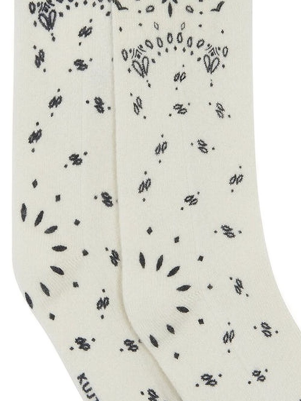 KUJTEN Calzini Sig Bandana in puro cashmere