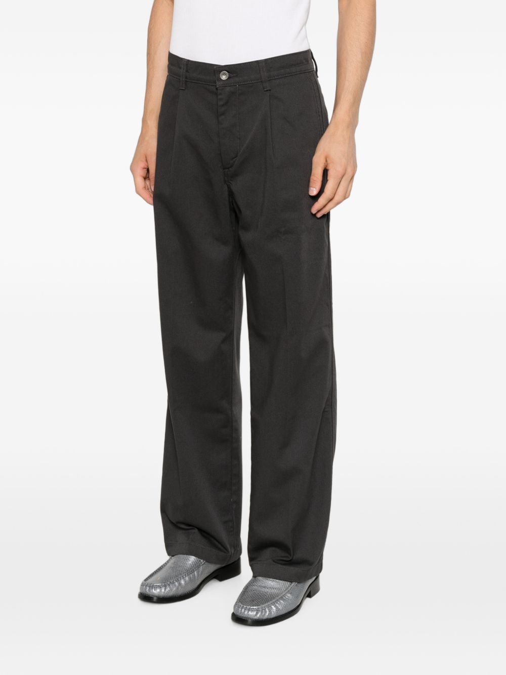 LEVIS Pantaloni casual uomo in cotone grigio scuro