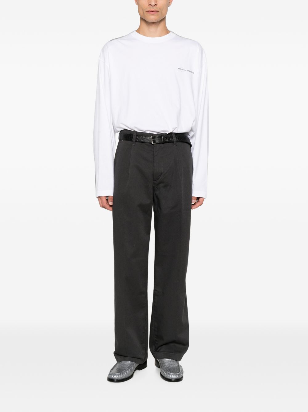 LEVIS Pantaloni casual uomo in cotone grigio scuro