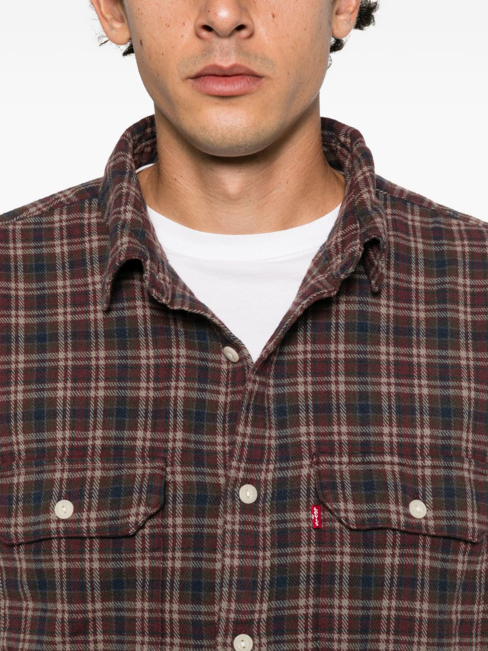LEVIS Camicia in cotone a quadri