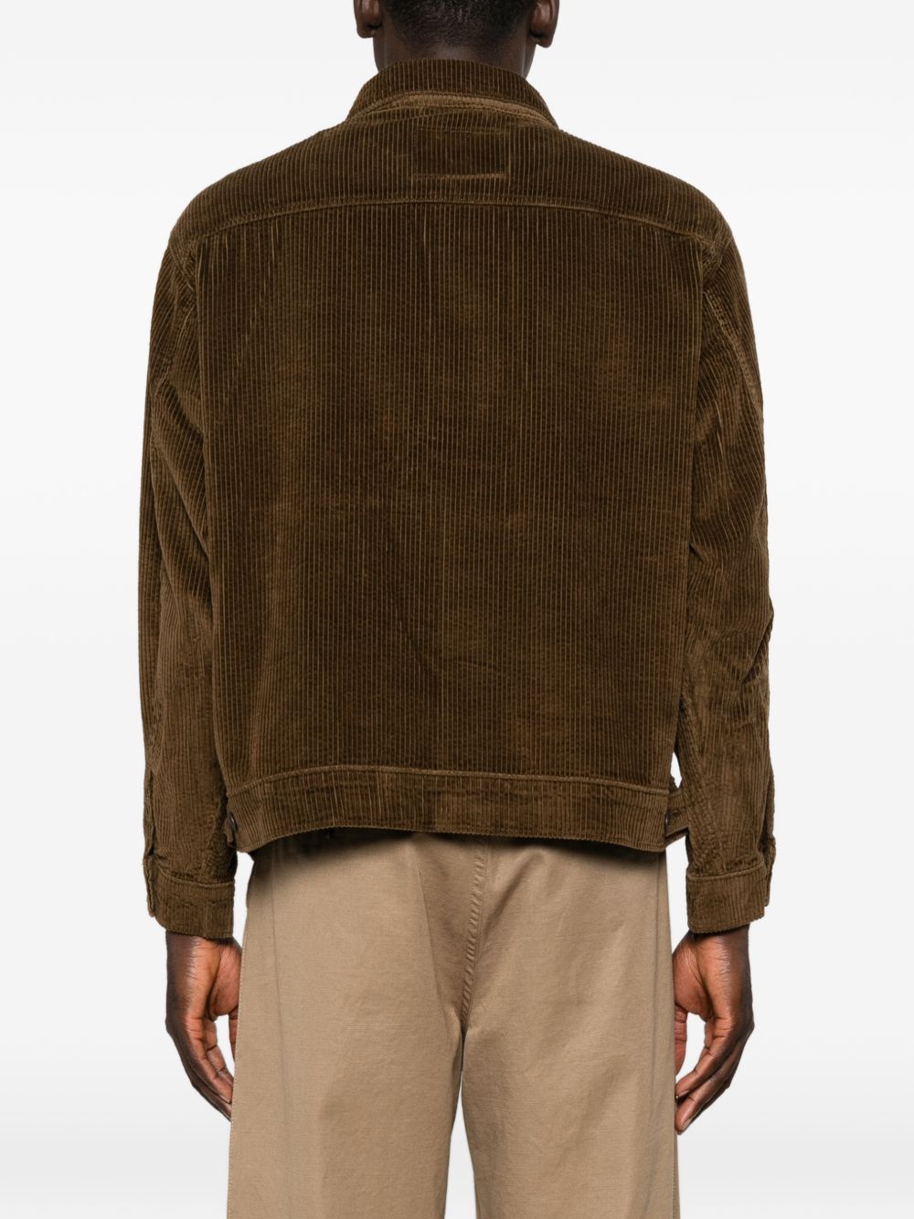 LEVIS Giacca in cotone a costine marrone