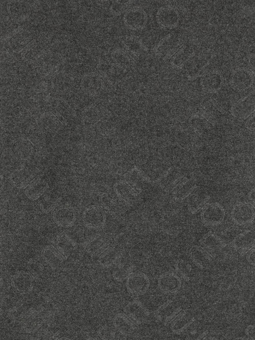 LIUJO Sciarpa grigia con logo all-over e frange