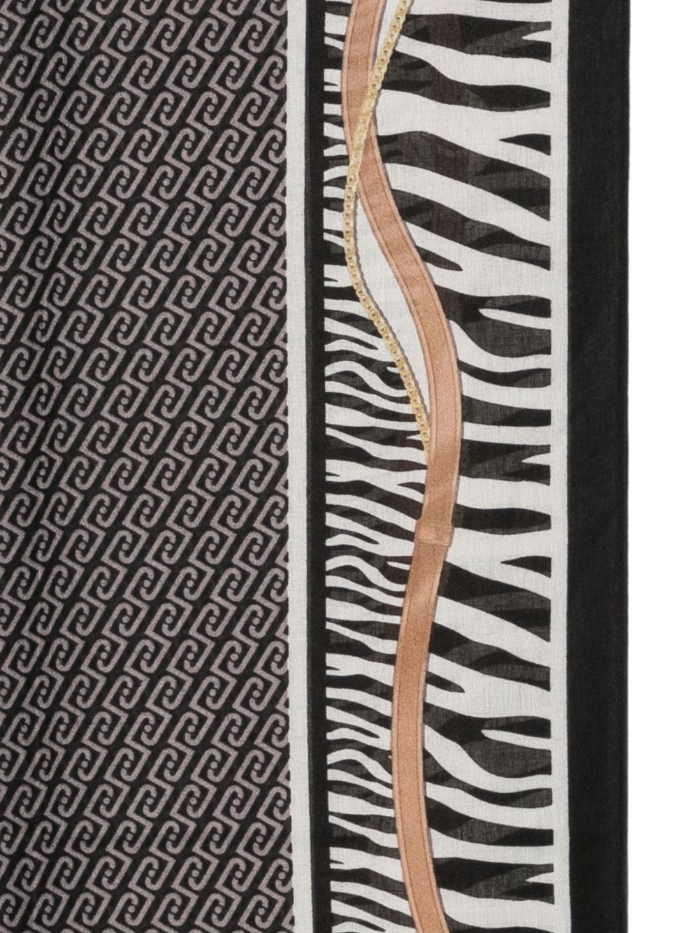 LIUJO Sciarpa con fantasia astratta animalier