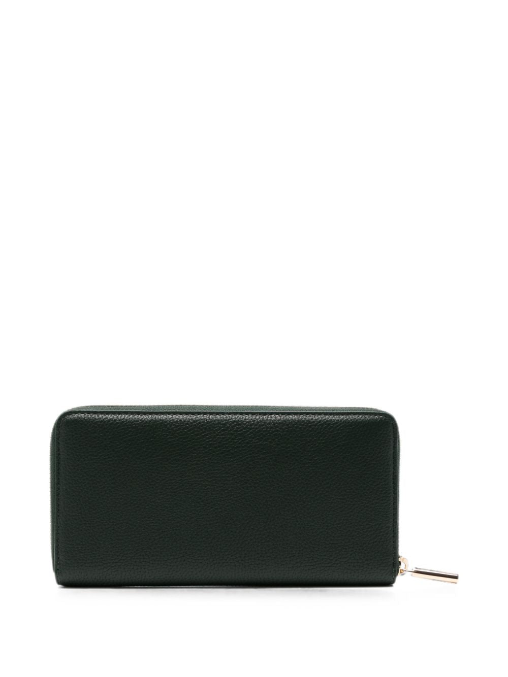 LIUJO Portafoglio verde in ecopelle con placca logo