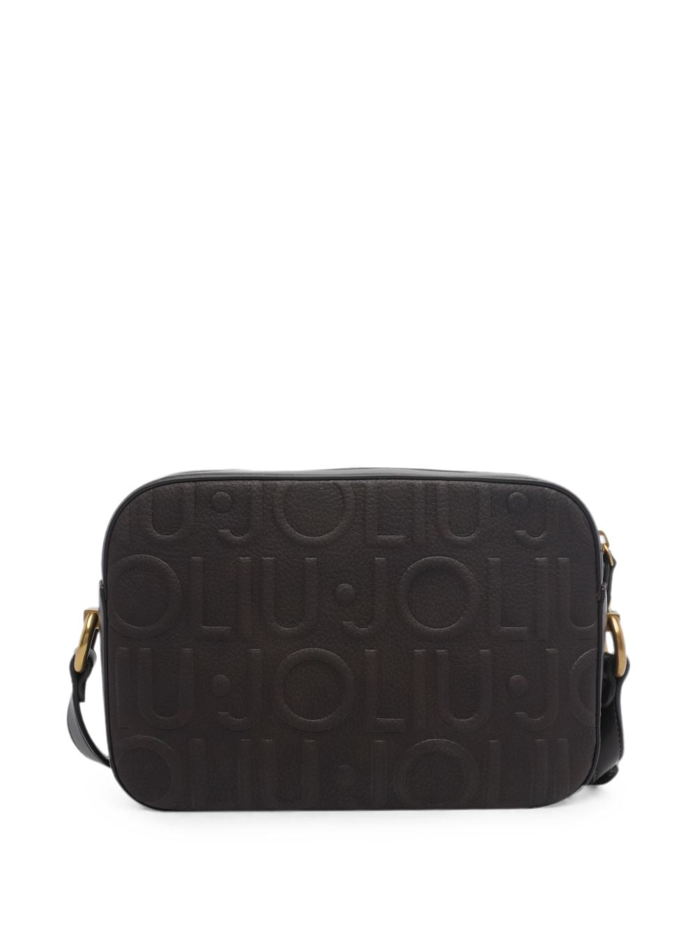 LIUJO Borsa a bauletto in ecopelle con placca logo