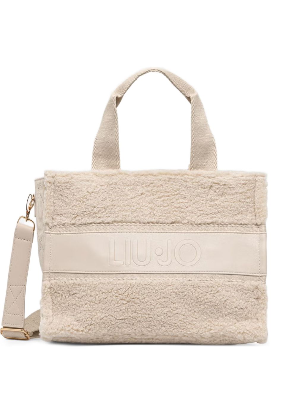 LIUJO Borsa tote a mano bianca