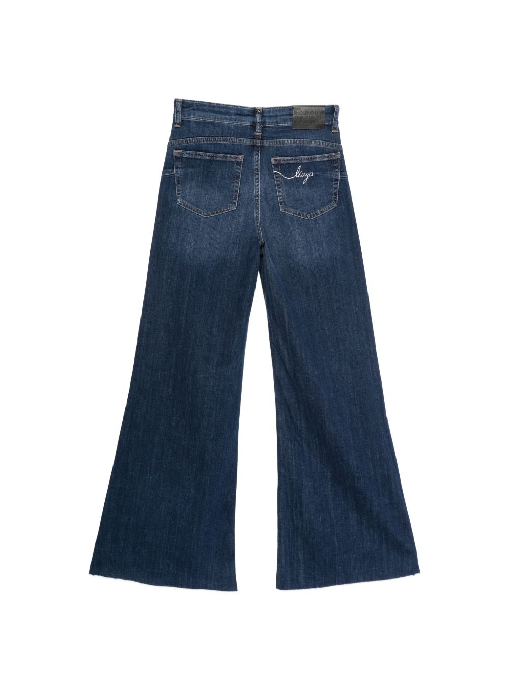 LIUJO Jeans blu wide leg a vita alta firmati Liu Jo