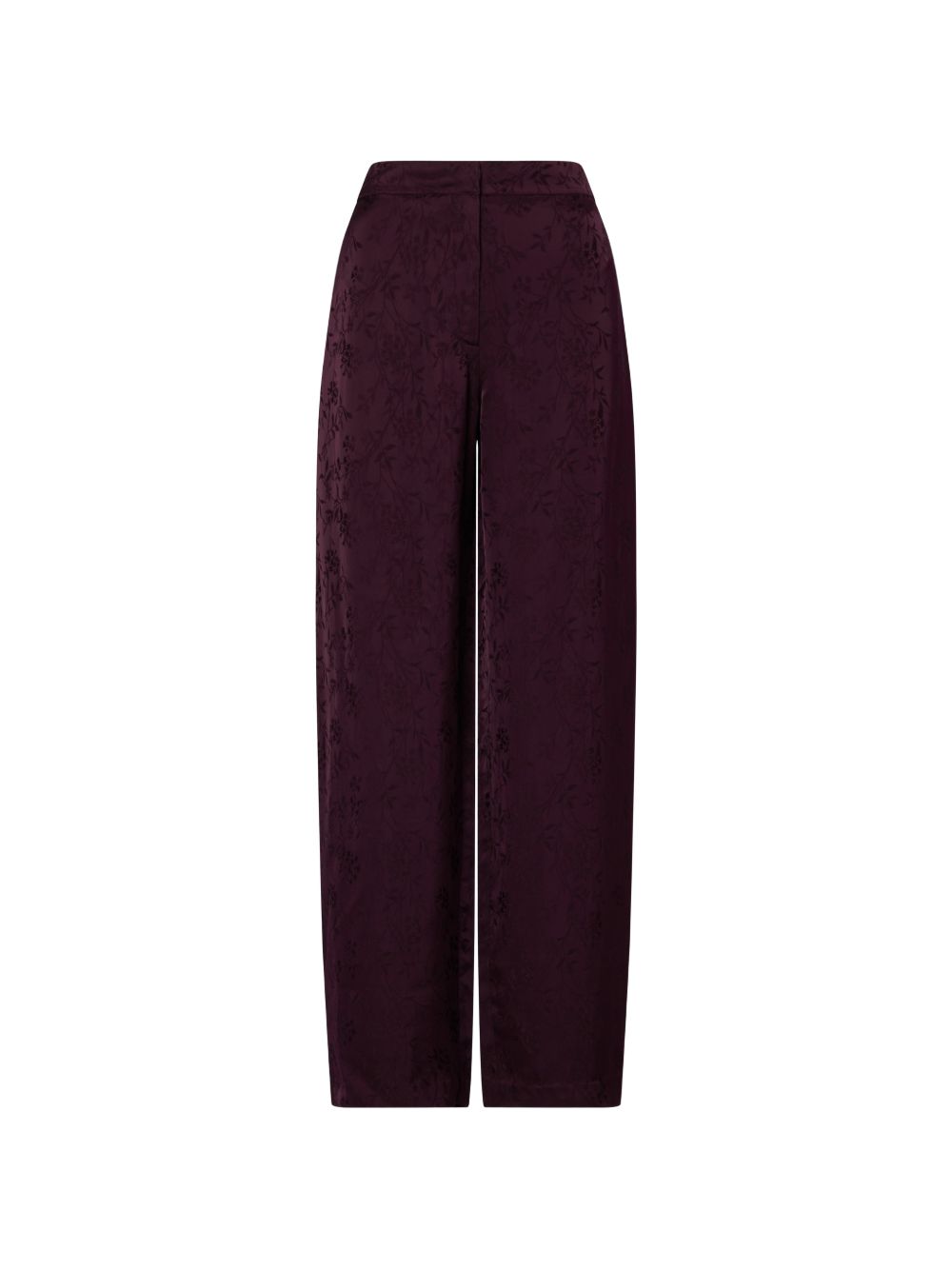 LIUJO Pantaloni casual eleganti viola a vita alta