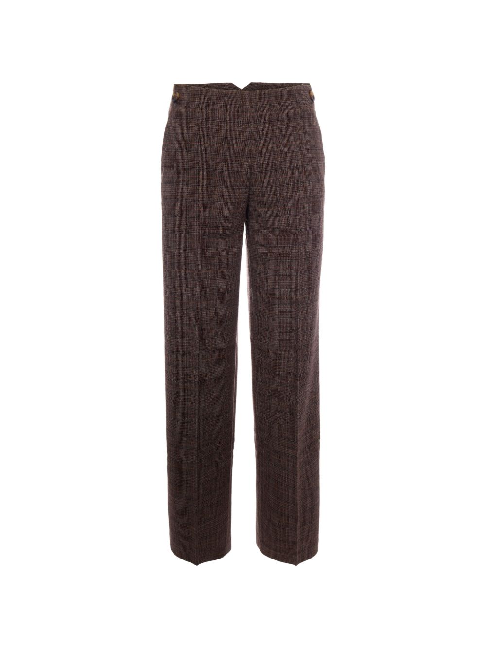 LIUJO Pantaloni eleganti marroni a sigaretta