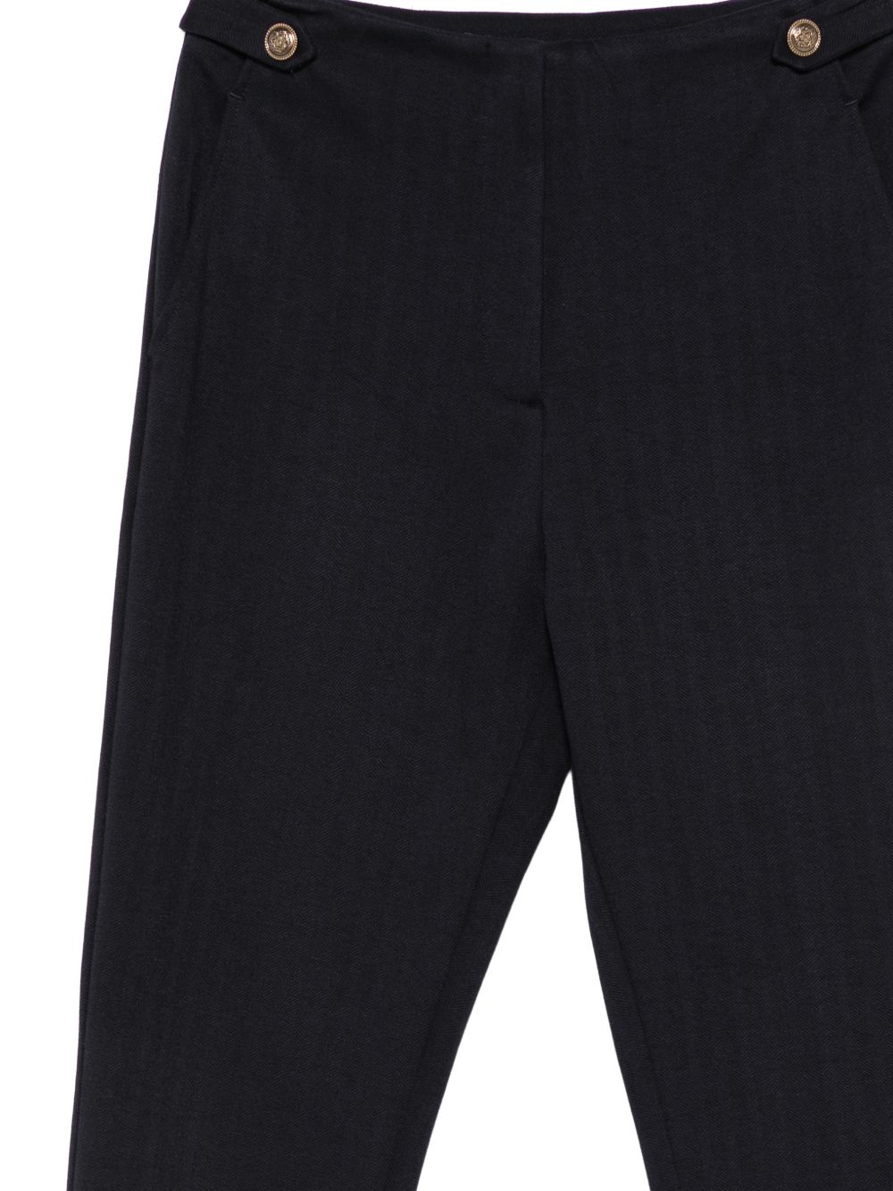 LIUJO Pantaloni neri dal fit casual elegante