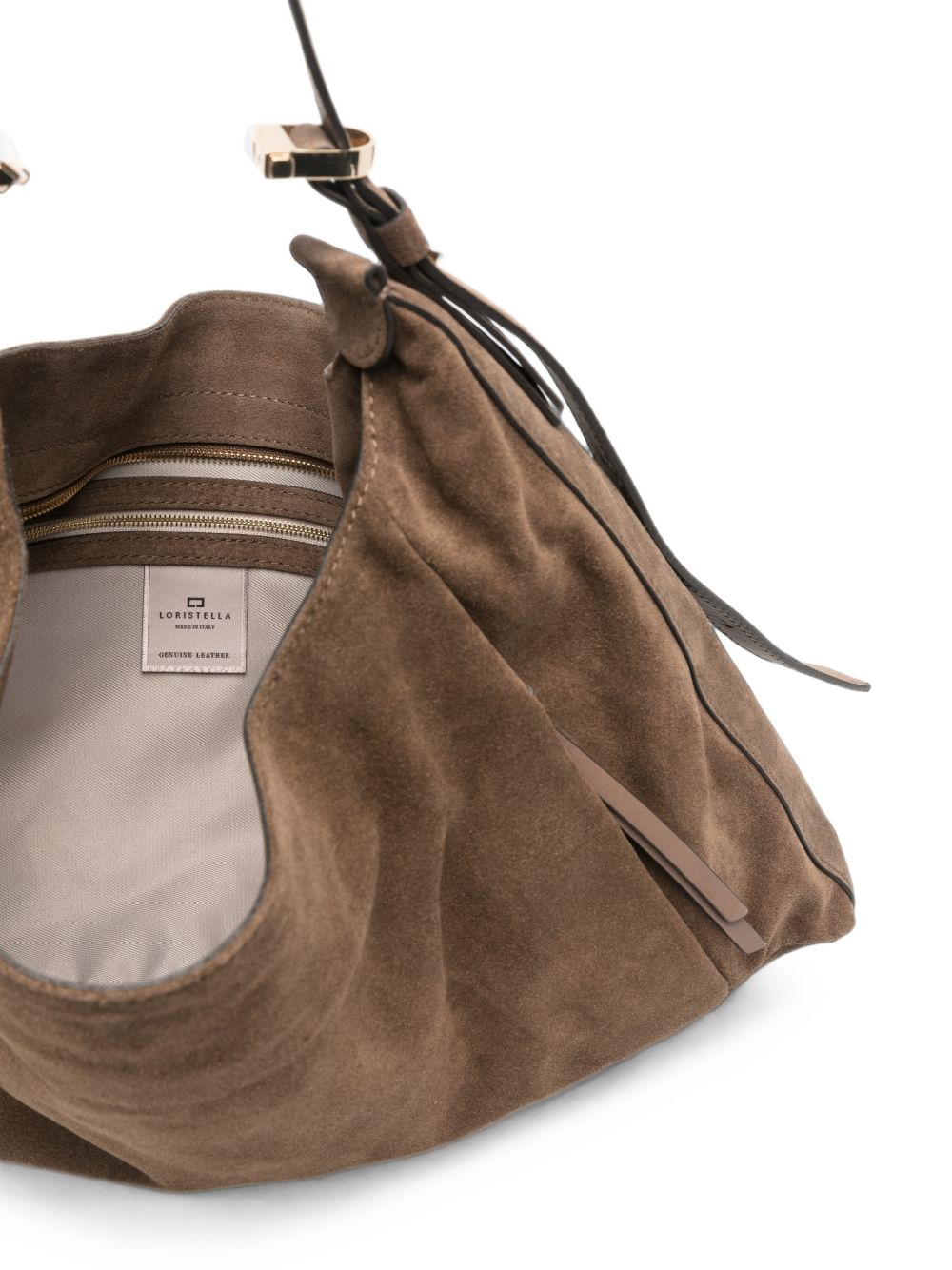 LORISTELLA Borsa a mano Vicky Taupe