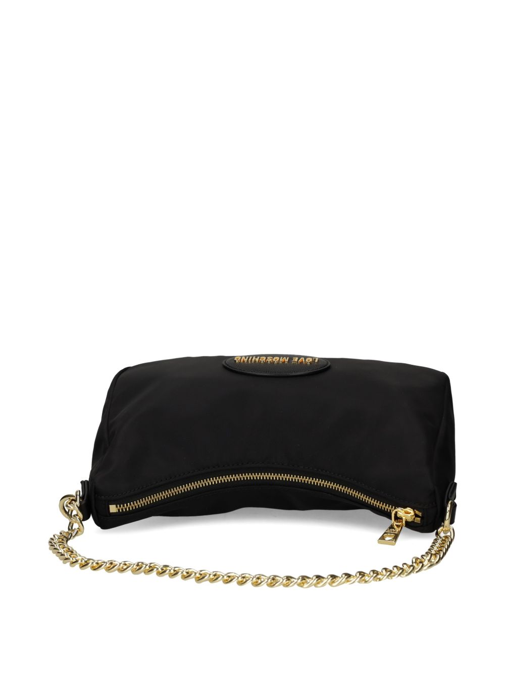 LOVE MOSCHINO Borsa a spalla nera con catena