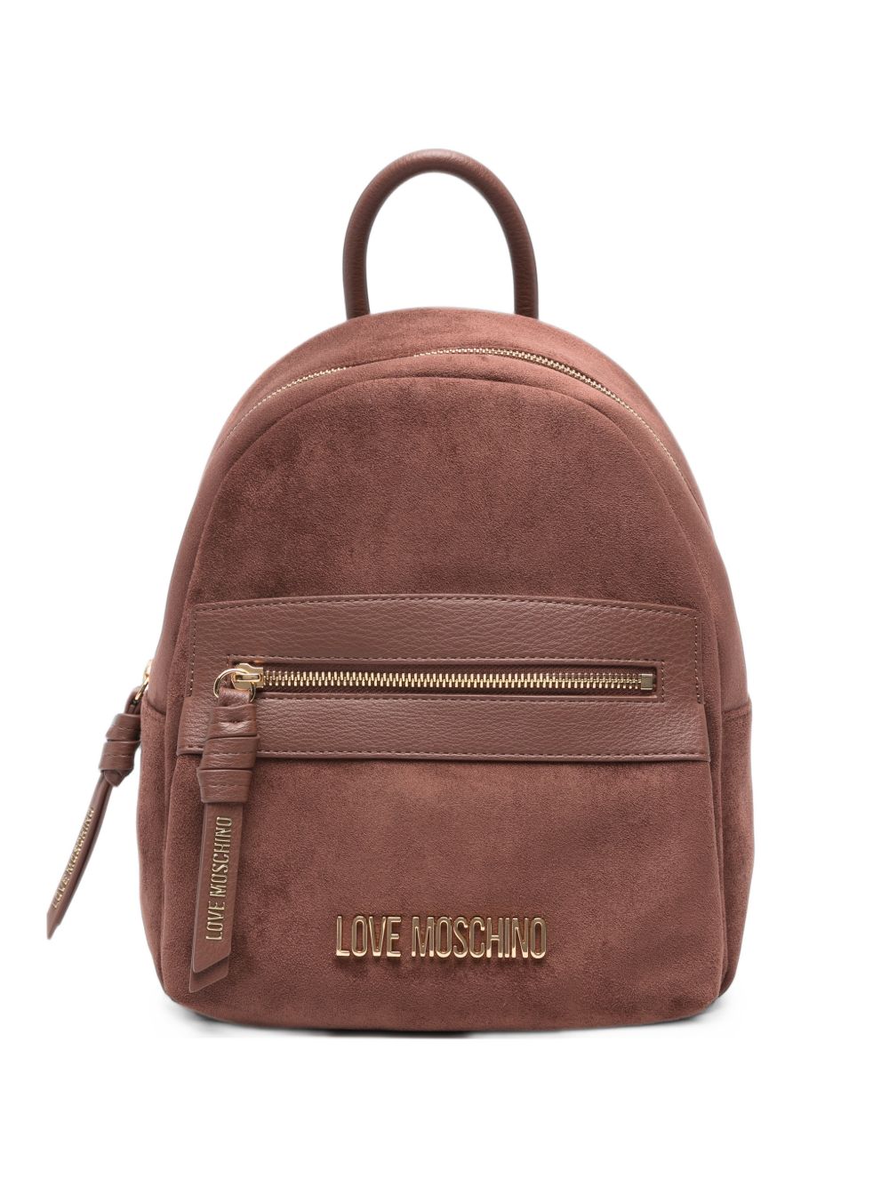 LOVE MOSCHINO Zaino effetto velluto