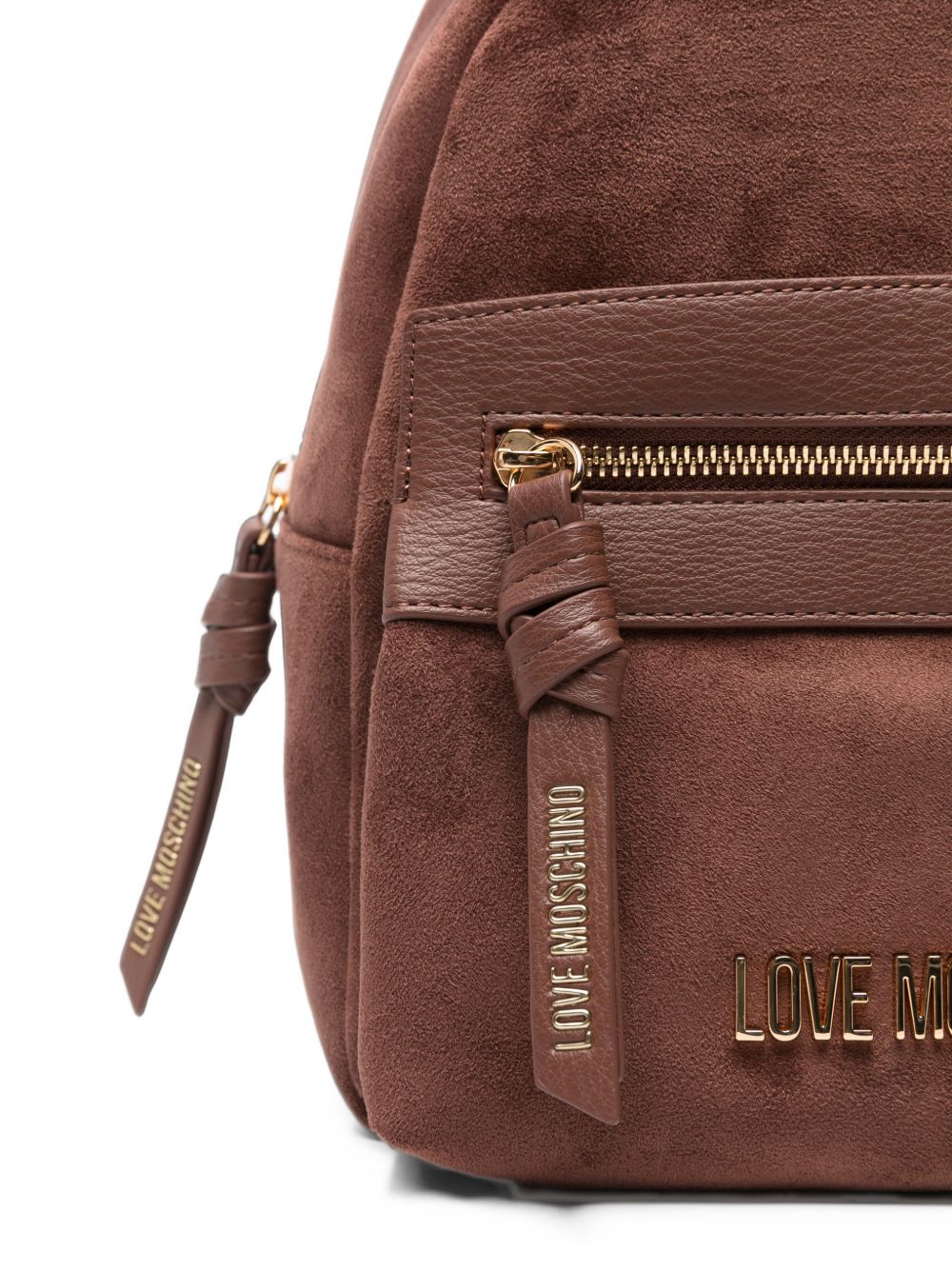 LOVE MOSCHINO Zaino effetto velluto