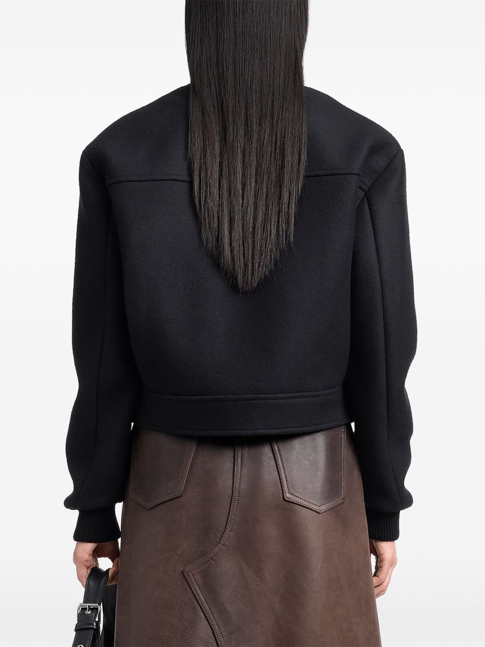 MAISON MARGIELA Bomber Corto in Lana Vergine