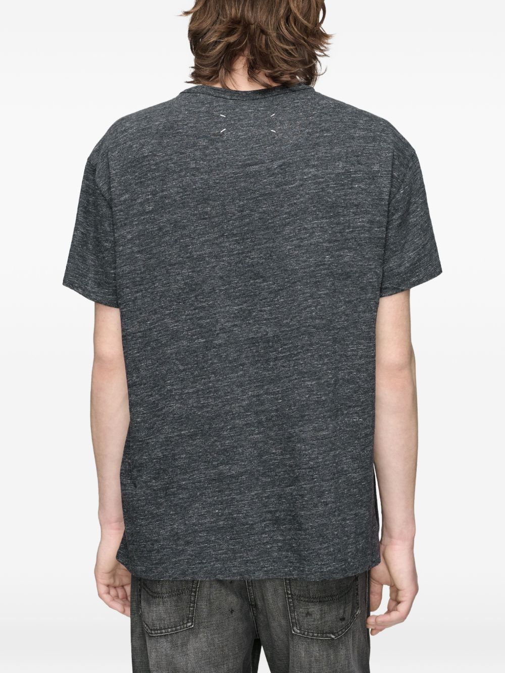 MAISON MARGIELA T-shirt oversize con stampa Bird Artisanal 2025