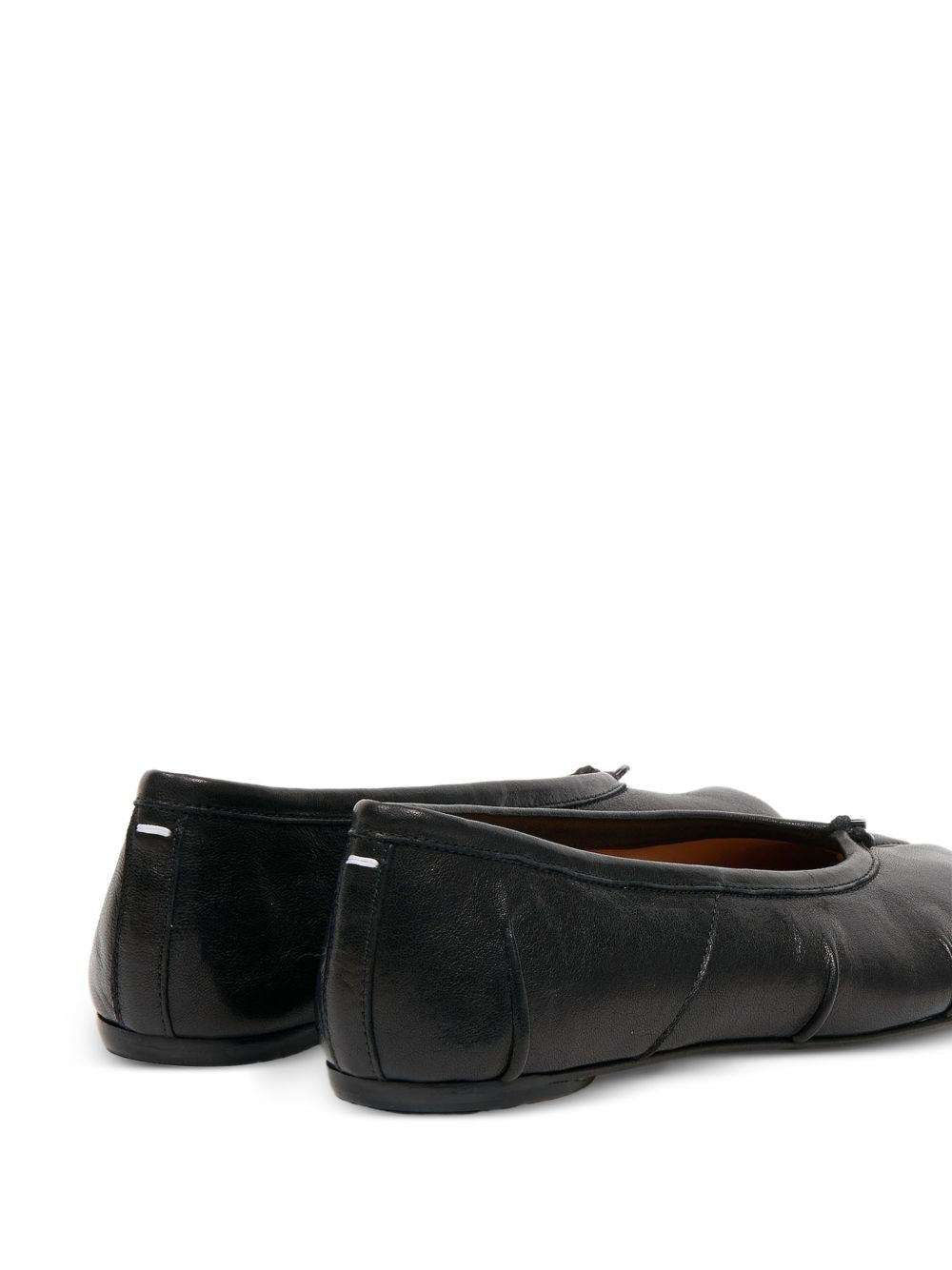MAISON MARGIELA Ballerine Tabi in pelle nera