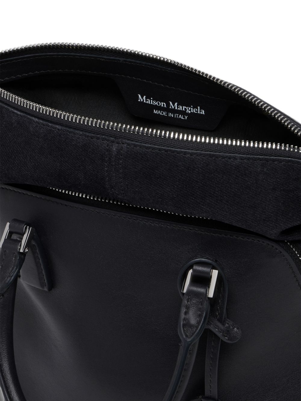 MAISON MARGIELA Borsa a tracolla crossbody in pelle nera