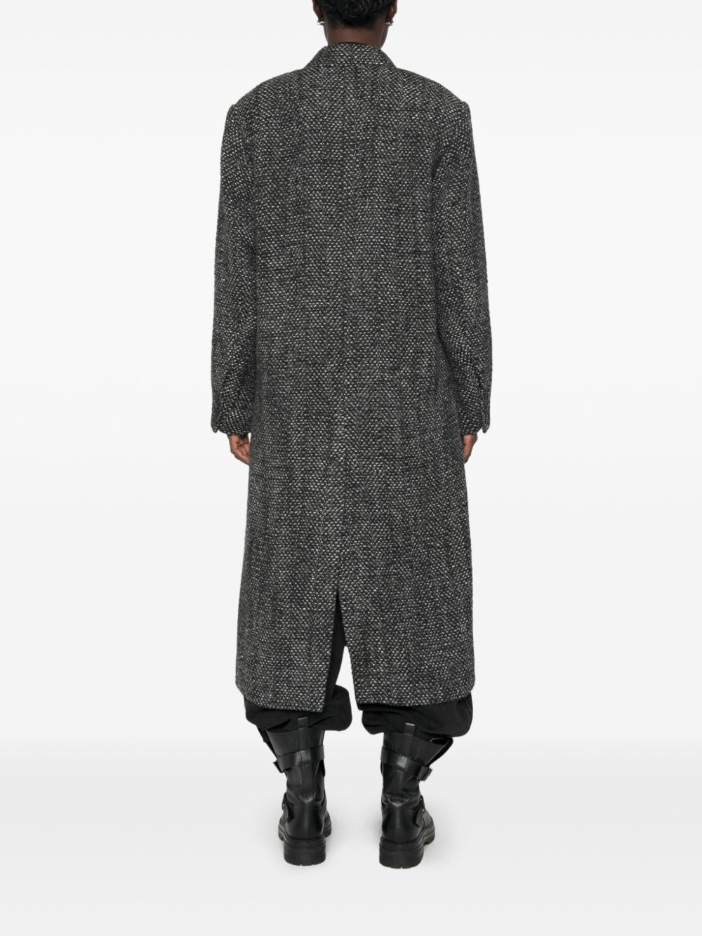 MARANT ETOILE Cappotto Pilda in lana spigata