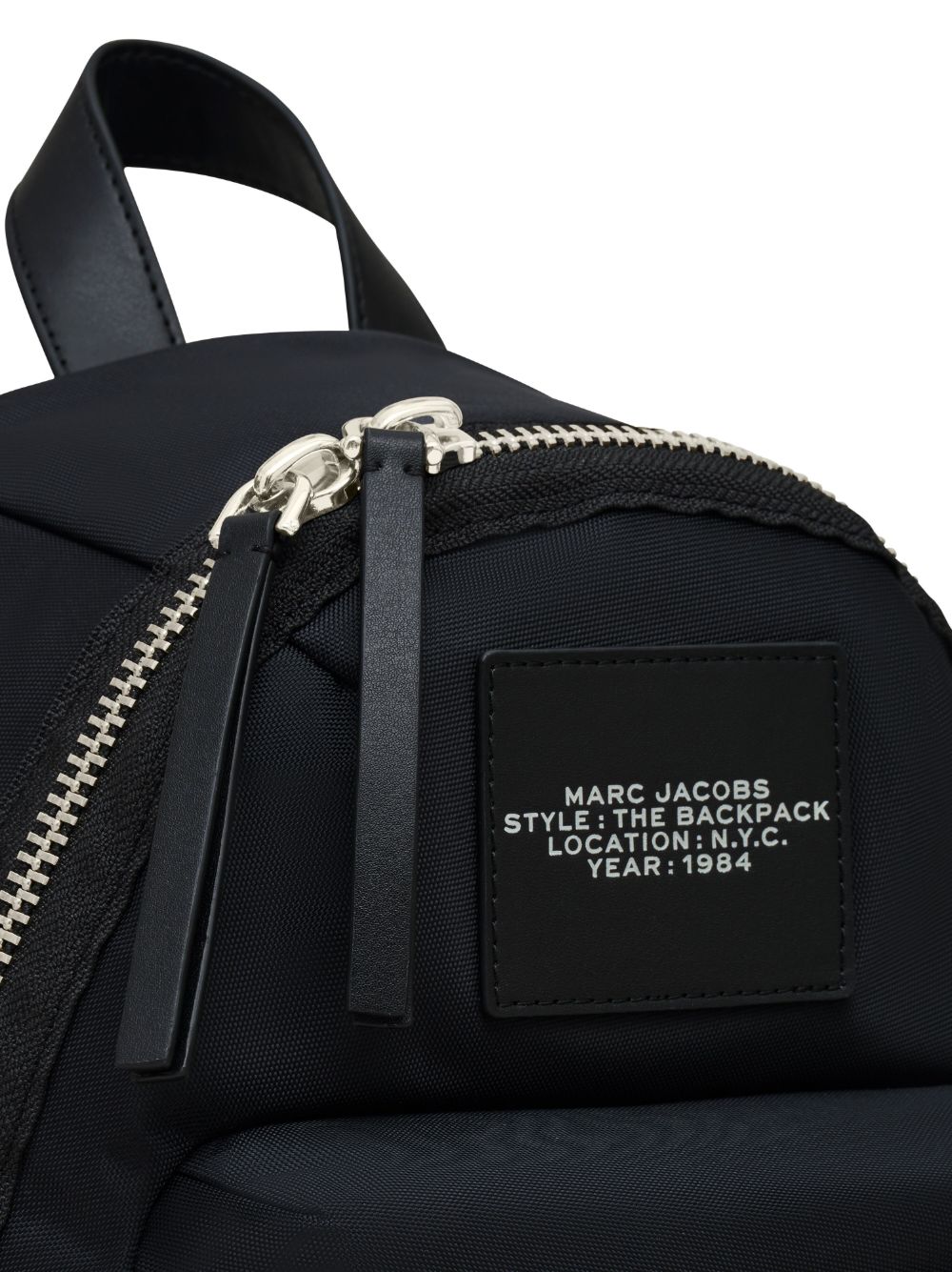 MARC JACOBS Zainetto nero con tasche esterne