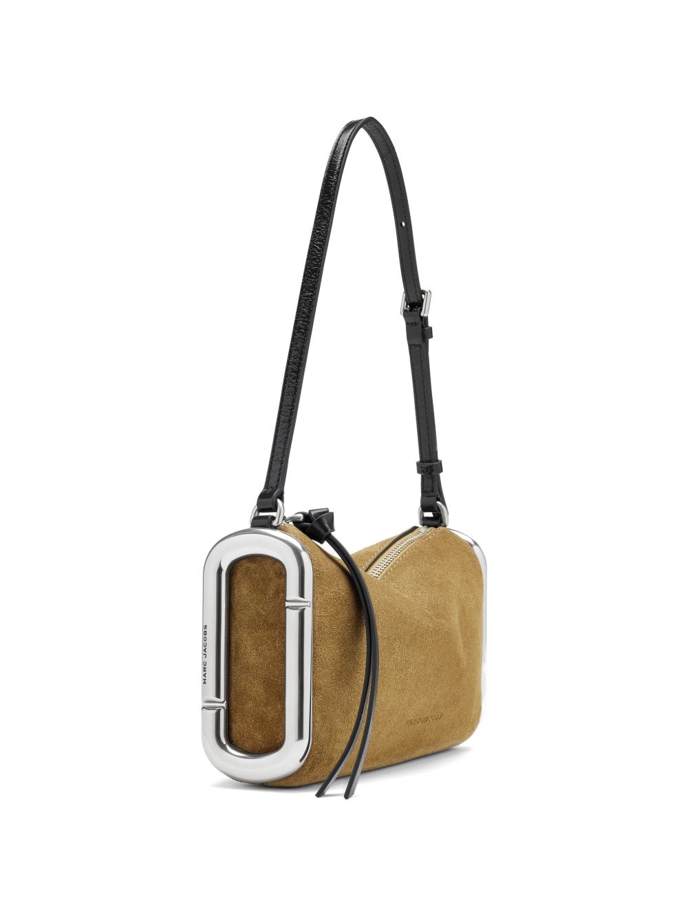 MARC JACOBS Borsa a spalla in pelle scamosciata beige scuro
