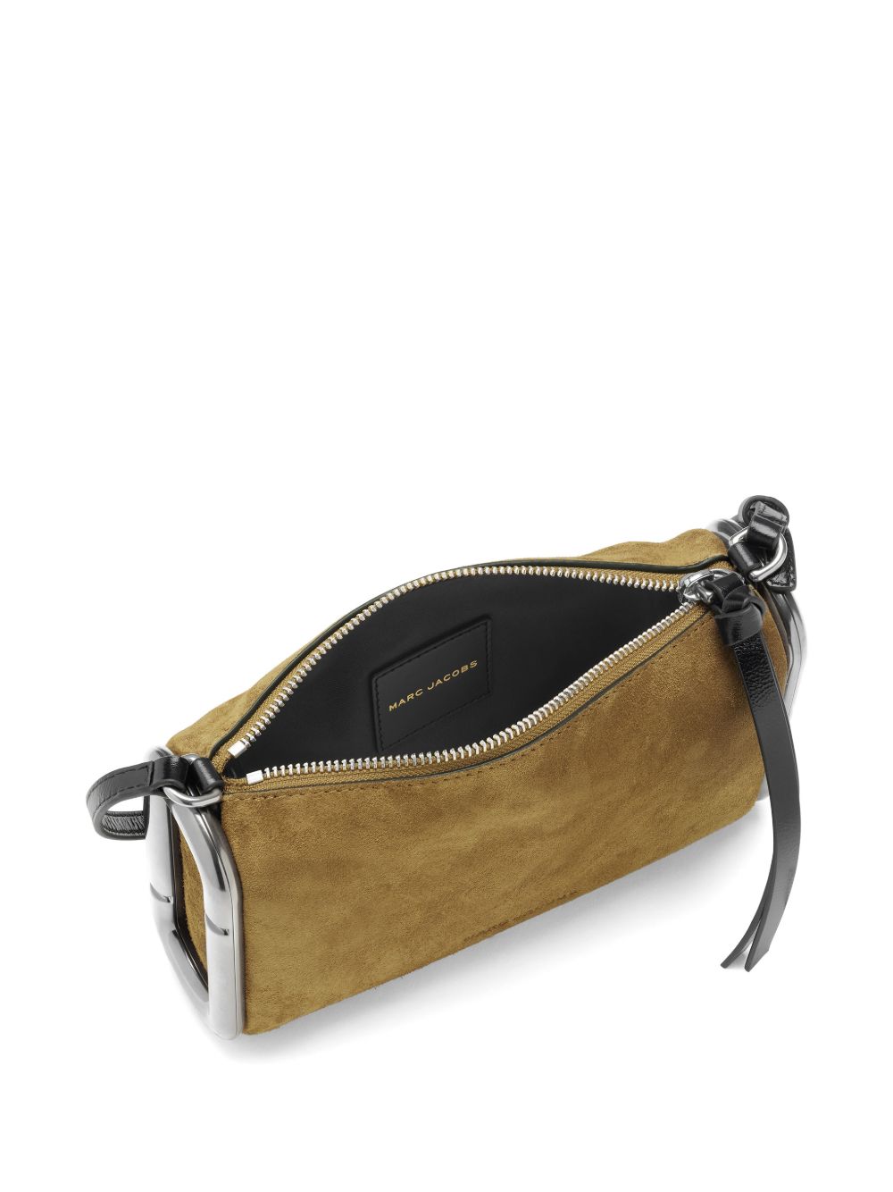 MARC JACOBS Borsa a spalla in pelle scamosciata beige scuro