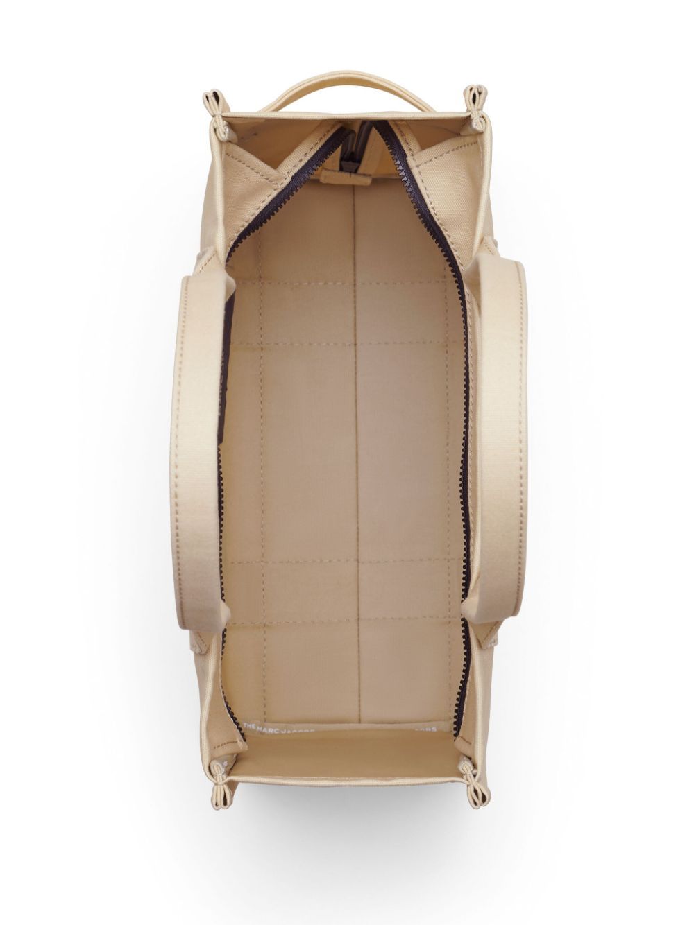 MARC JACOBS Borsa shopping tote beige con logo