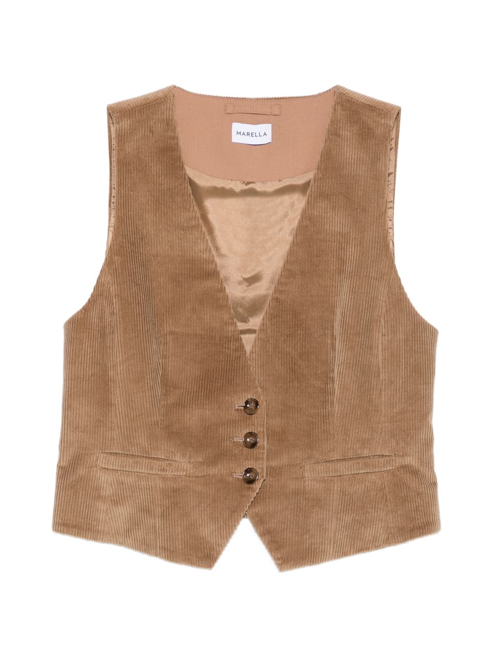 MARELLA Gilet color cammello