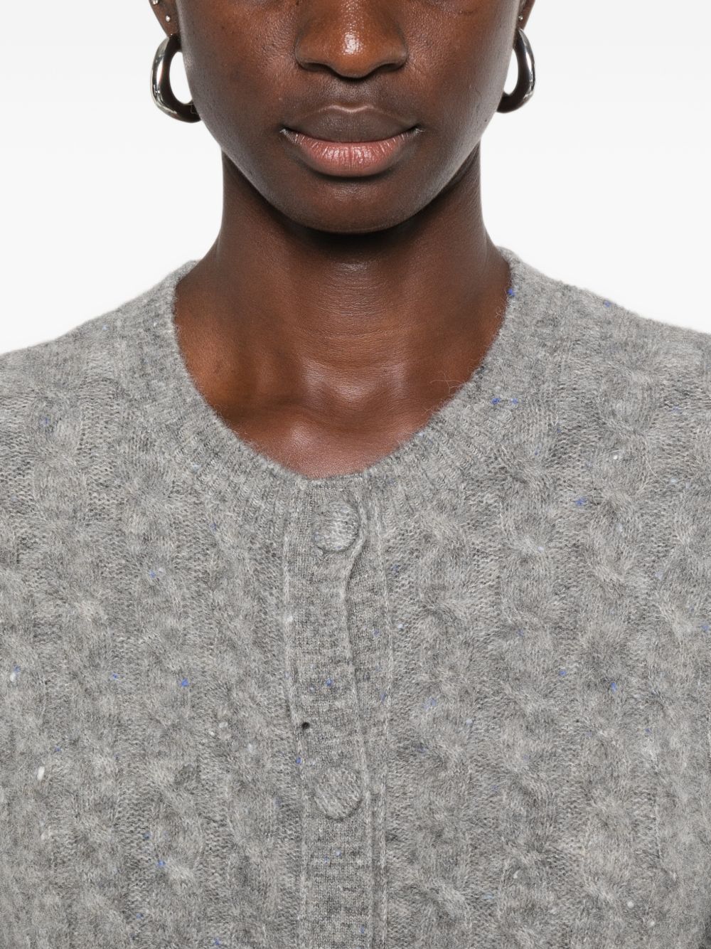 MARELLA Cardigan Certa grigio in misto alpaca