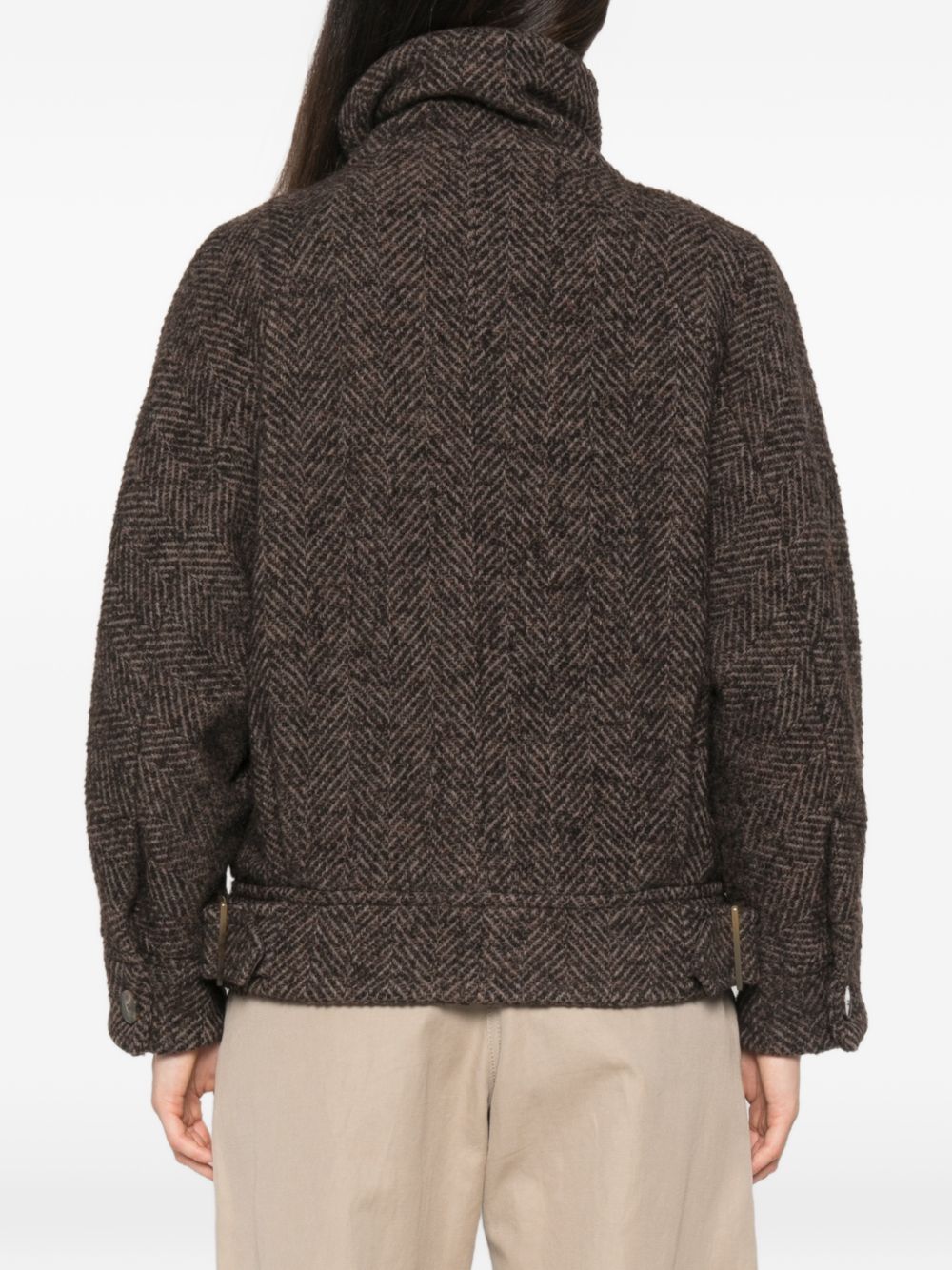 MARELLA SPORT Giacca giubbotto in lana con zip