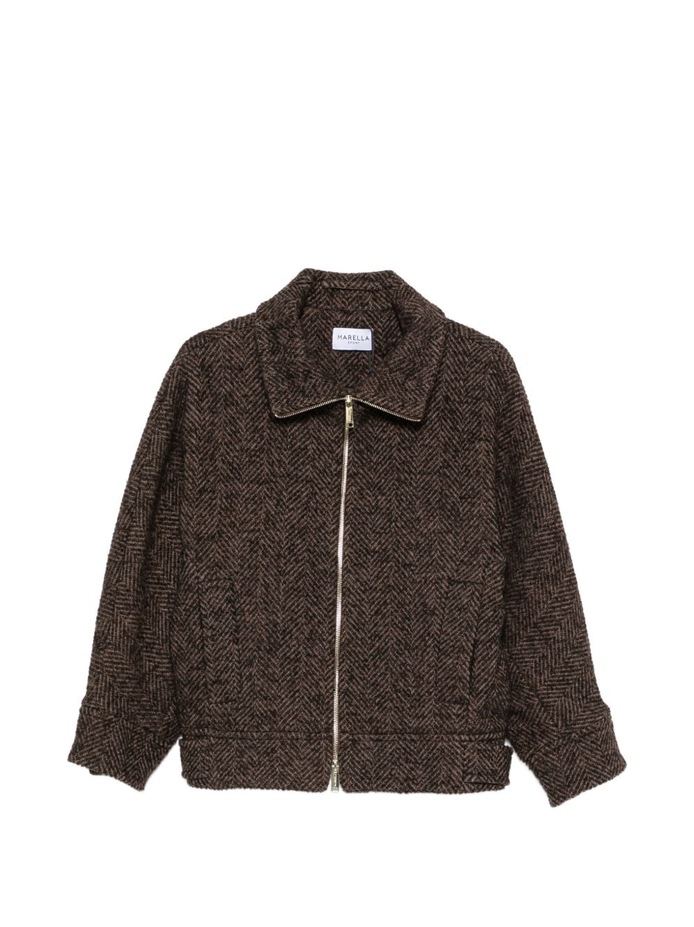 MARELLA SPORT Giacca giubbotto in lana con zip