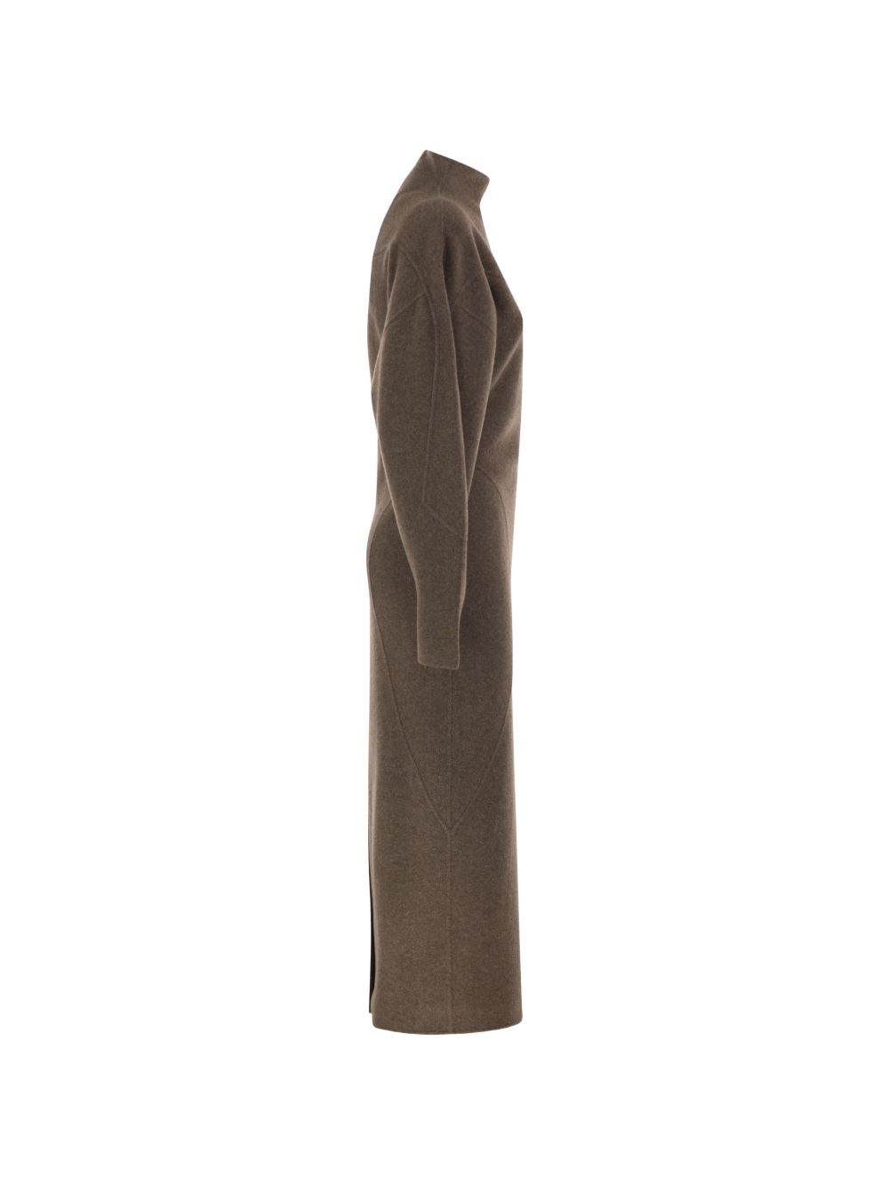 MAX MARA Abito midi in lana e cashmere a collo alto