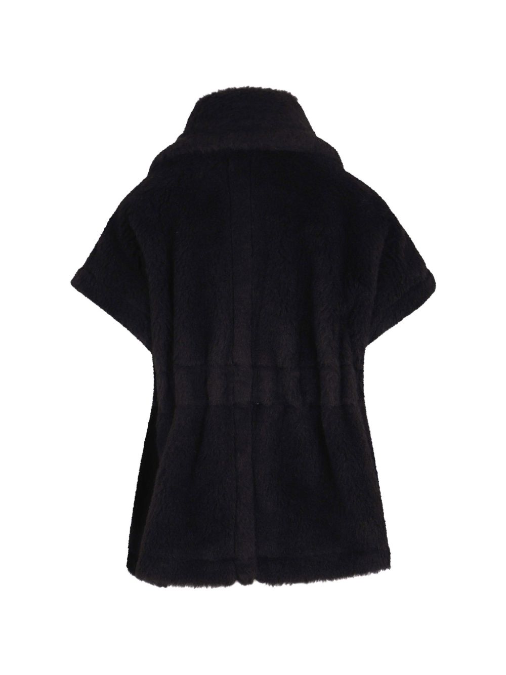 MAX MARA Cappa smanicata in tessuto Teddy